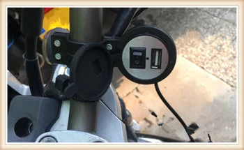 12 v-24 v Uniwersalny motocykl zmodyfikowanej formy ładowarka USB z przełącznikiem do Ducati MTS1100 S PAUL SMART LE S2R SPORT 1000 1000