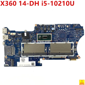 HP Pavilion X360 14-DH jest Używana płyta główna laptopa z SRGKY i5-10210U L67767-601 L67767-001 18742-1 448.0GG02.0011